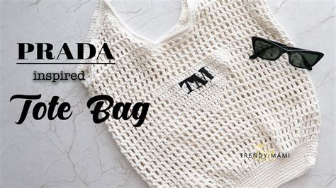 diy prada crochet bag|prada raffia tote bag crochet.